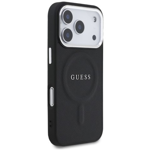 Guess nakładka Classic Logo MagSafe do iPhone 17 Pro czarna