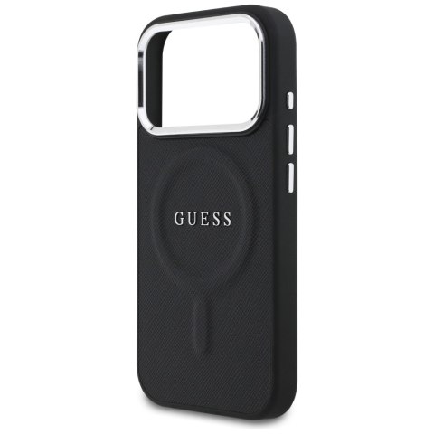 Guess nakładka Classic Logo MagSafe do iPhone 17 Pro czarna