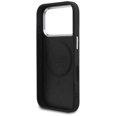 Guess nakładka Classic Logo MagSafe do iPhone 17 Pro czarna