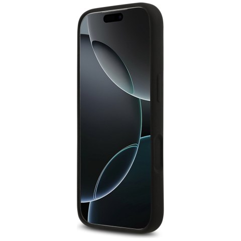 Guess nakładka Silicone Big 4G Script do iPhone 17 Pro czarna