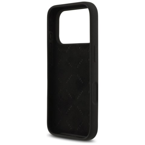 Guess nakładka Silicone Big 4G Script do iPhone 17 Pro czarna