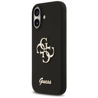 Guess nakładka Silicone Big 4G Script do iPhone 17 czarna