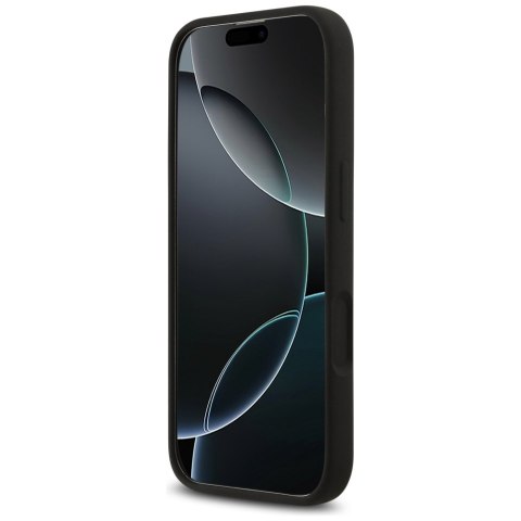 Guess nakładka Silicone Big 4G Script do iPhone 17 czarna