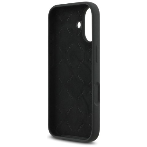 Guess nakładka Silicone Big 4G Script do iPhone 17 czarna