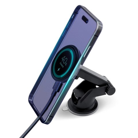 Uchwyt samochodowy 3mk Car MagCharger na szybę i deskę rozdzielczą