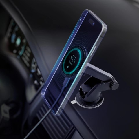 Uchwyt samochodowy 3mk Car MagCharger na szybę i deskę rozdzielczą