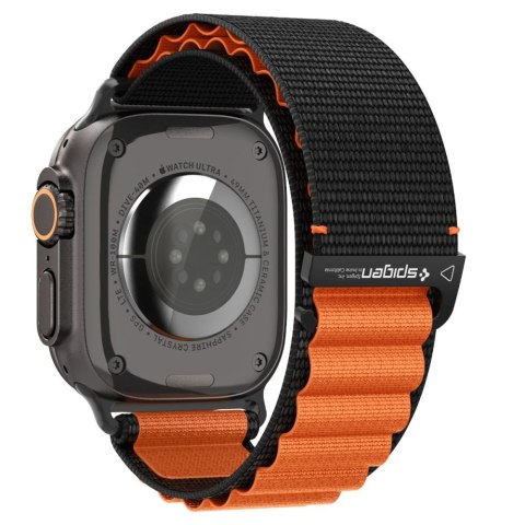 SPIGEN WBF1 BAND APPLE WATCH 8 / 9 / 10 / 11 / SE / ULTRA (44 / 45 / 46 / 49 MM) BLACK/ORANGE