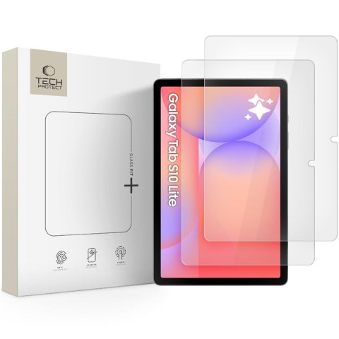 SZKŁO HARTOWANE TECH-PROTECT GLASS FIT+ 2-PACK GALAXY TAB S10 LITE 10.9 X400 / X406B CLEAR