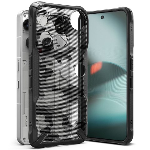 RINGKE FUSION X NOTHING PHONE 3 CAMO BLACK
