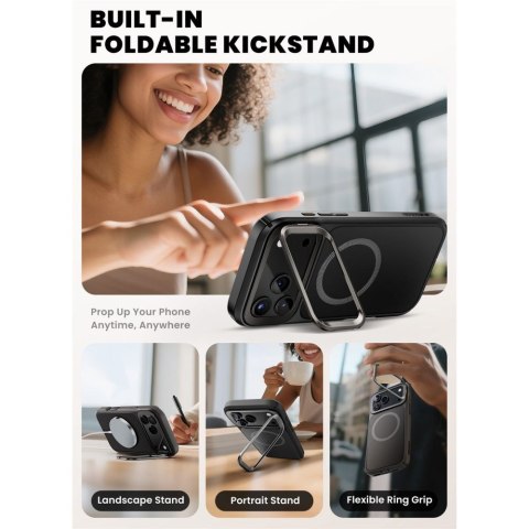 SUPCASE IBLSN ARES FLIP MAG MAGSAFE IPHONE 17 PRO BLACK