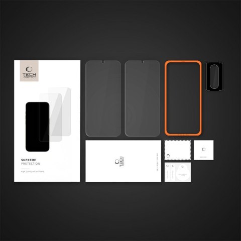 SZKŁO HARTOWANE TECH-PROTECT SUPREME EASY SET 3-PACK GALAXY A17 4G / 5G CLEAR