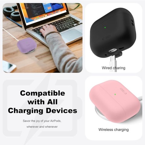 TECH-PROTECT SILICONE APPLE AIRPODS PRO 3 BLACK