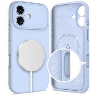 TECH-PROTECT SILICONE MAGSAFE IPHONE 17 MIST BLUE