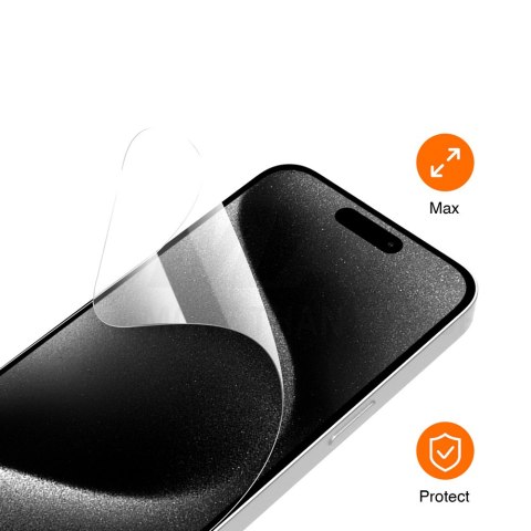Vmax folia ochronna invisble TPU film - full coverage do iPhone 15 Pro 6,1" Vmax folia ochronna invisble TPU film - full coverage do iPhone 15 Pro 6,1"