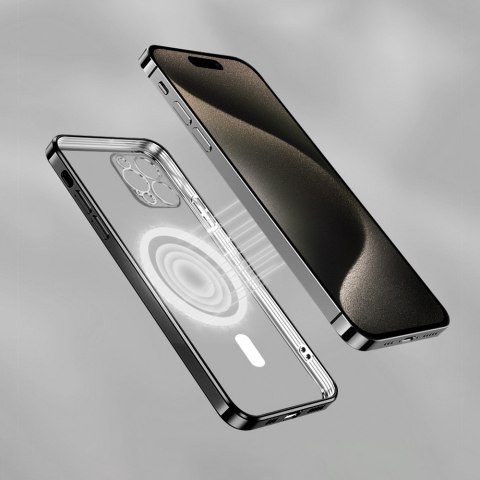 Vmax nakładka Electroplating Mag TPU do iPhone 14 Pro 6,1" czarna Vmax nakładka Electroplating Mag TPU do iPhone 14 Pro 6,1" czarna