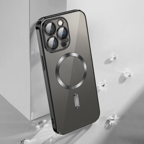 Vmax nakładka Electroplating Mag TPU do iPhone 14 Pro Max 6,7" czarna Vmax nakładka Electroplating Mag TPU do iPhone 14 Pro Max 6,7" czarna