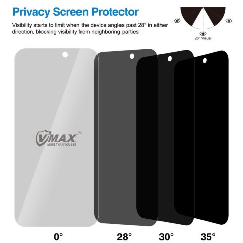 Vmax szkło hartowane 0.33mm 2,5D high clear privacy glass do iPhone 14 Pro Max 6,7" Vmax szkło hartowane 0.33mm 2,5D high clear privacy glass do iPhone 14 Pro Max 6,7"