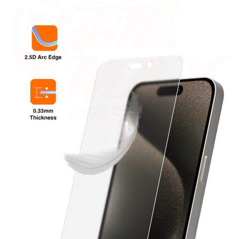 Vmax szkło hartowane 0.33mm clear glass do iPhone 12 Pro Max 6,7" matowe