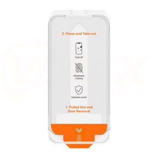 Vmax szkło hartowane easy install 2,5D Normal Glass do iPhone 13 Pro Max / iPhone 14 Plus 6,7"