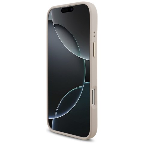 Guess nakładka 4G Big 4G Classic Logo Big Strap Metal Buttons do iPhone 17 Pro Max różowa
