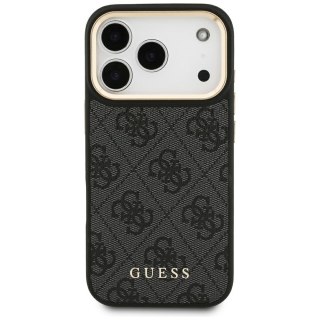 Guess nakładka 4G z portfelem Magsafe do iPhone 17 Pro czarna
