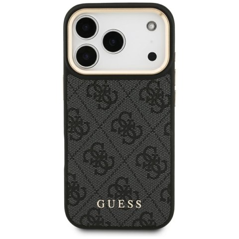 Guess nakładka 4G z portfelem Magsafe do iPhone 17 Pro czarna