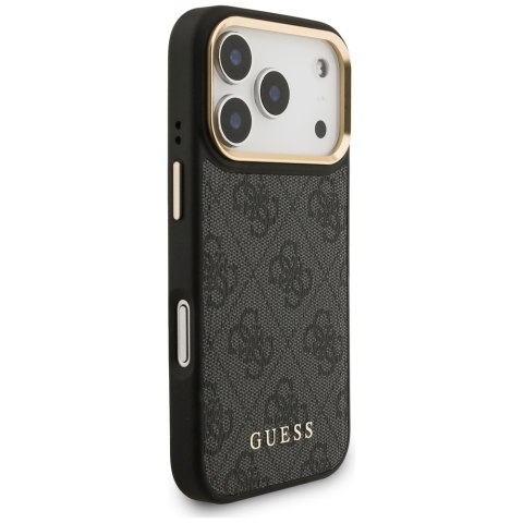 Guess nakładka 4G z portfelem Magsafe do iPhone 17 Pro czarna