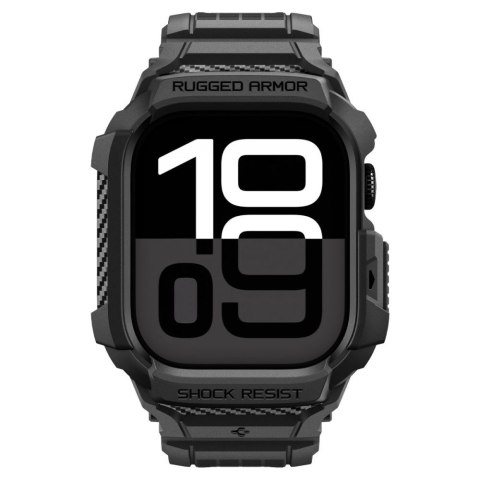 SPIGEN RUGGED ARMOR "PRO" V2 APPLE WATCH 10 / 11 (42 MM) MATTE BLACK