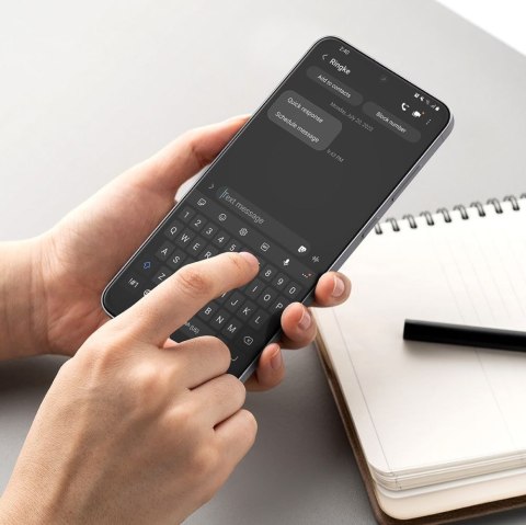 SZKŁO HARTOWANE RINGKE EASY SLIDE 2-PACK GALAXY S25 FE CLEAR