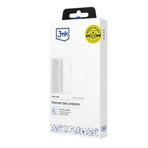 Etui 3mk Clear Case na Samsung Galaxy S25 - przezroczyste