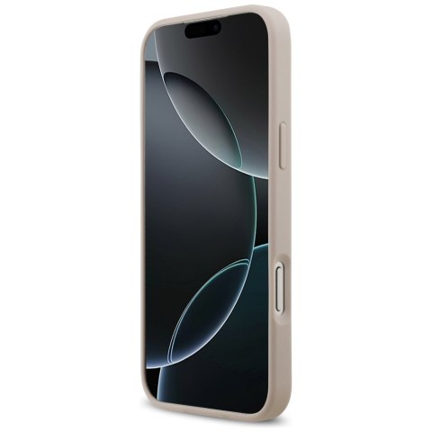 Guess nakładka 4G Circle Classic Logo MagSafe do iPhone 17 Pro Max różowa