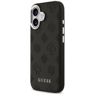 Guess nakładka Peony Hot Stamp Script MagSafe do iPhone 17 czarna