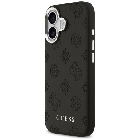 Guess nakładka Peony Hot Stamp Script MagSafe do iPhone 17 czarna