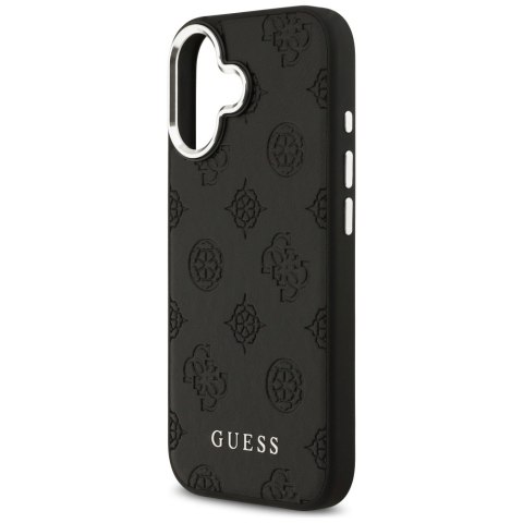 Guess nakładka Peony Hot Stamp Script MagSafe do iPhone 17 czarna