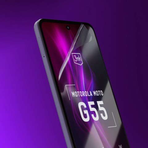 Szkło hybrydowe 3mk FlexibleGlass na Motorola Moto G55 5G