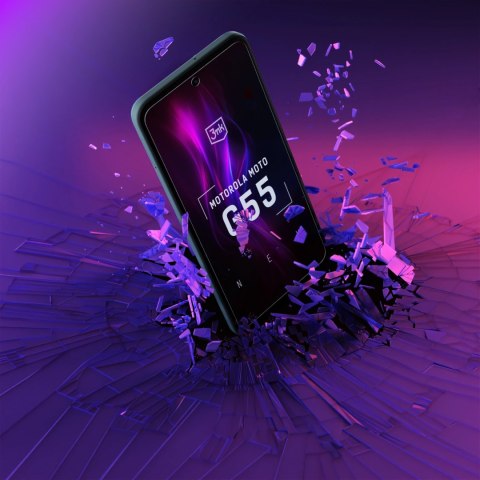 Szkło hybrydowe 3mk FlexibleGlass na Motorola Moto G55 5G