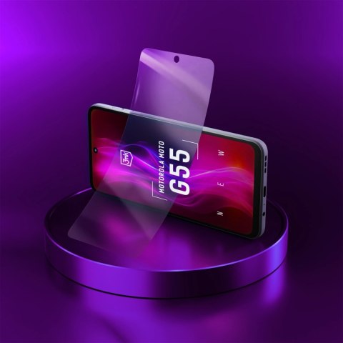 Szkło hybrydowe 3mk FlexibleGlass na Motorola Moto G55 5G