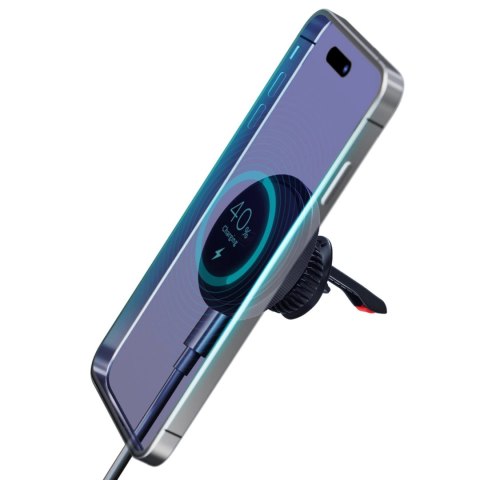 Uchwyt samochodowy 3mk Car MagCharger do kratki nawiewu - czarny