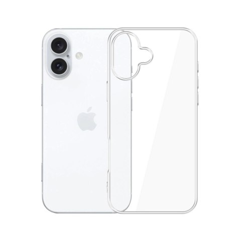 Etui 3mk Clear Case Eco na Apple iPhone 16 plus - przezroczyste