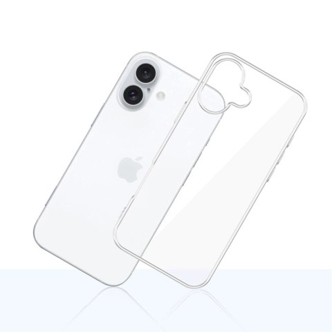 Etui 3mk Clear Case Eco na Apple iPhone 16 plus - przezroczyste