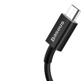 Kabel Baseus Superior USB-A / micro USB 2A 1m - czarny