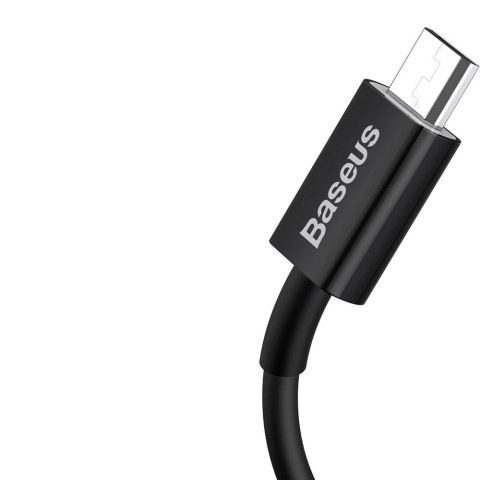 Kabel Baseus Superior USB-A / micro USB 2A 1m - czarny