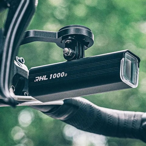 Lampka rowerowa Rockbros RHL1500 przednia 5000mAh 1500lm IPX6 - czarna