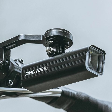 Lampka rowerowa Rockbros RHL1500 przednia 5000mAh 1500lm IPX6 - czarna