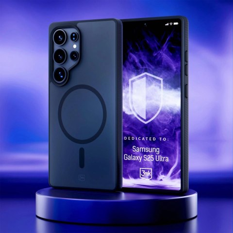 Etui 3mk Smoke MagCase na Samsung Galaxy S25 Ultra - czarne