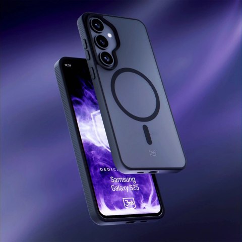 Etui 3mk Smoke MagCase na Samsung Galaxy S25 - czarne Etui 3mk Smoke MagCase na Samsung Galaxy S25 - czarne