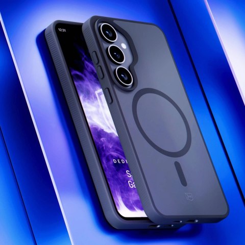 Etui 3mk Smoke MagCase na Samsung Galaxy S25 - czarne Etui 3mk Smoke MagCase na Samsung Galaxy S25 - czarne