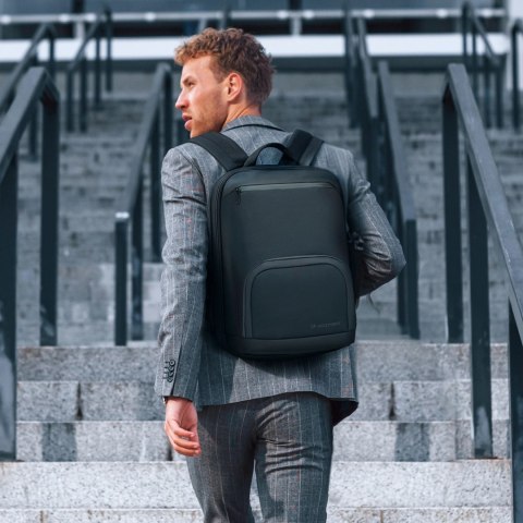 Plecak Wozinsky Premium na laptopa wodoodporny - czarny