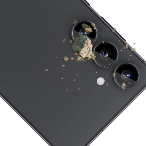 Szkło na obiektyw aparatu 3mk Lens Protection Pro Black do Samsung Galaxy S25+