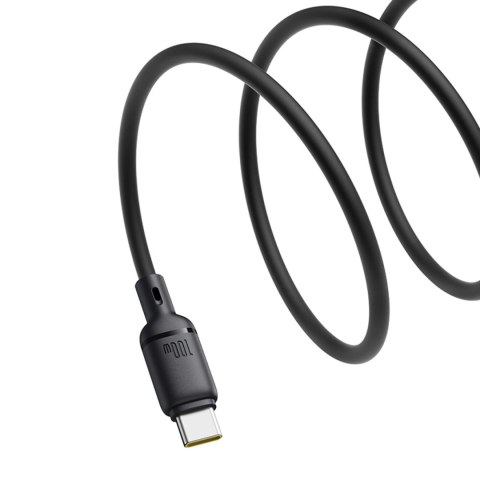Kabel Baseus Silky Series 100W USB-C - USB-C 1m - czarny